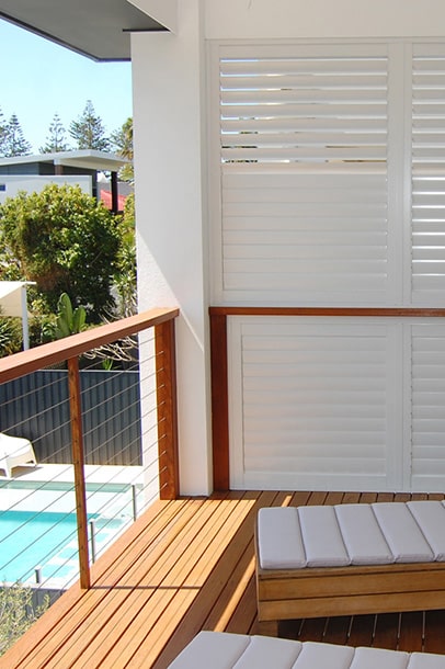 Outdoor — Timber Tec Shutters In Ballina, NSW