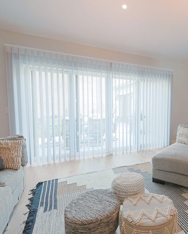 Living Room Shades — Timber Tec Shutters In Ballina, NSW